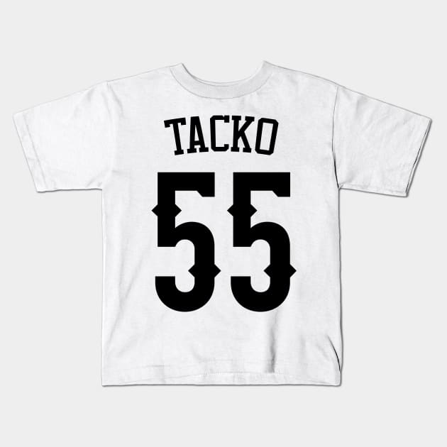 Tacko Fall Jersey Kids T-Shirt by Cabello's